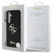Guess Fixed Glitter Big 4G Metal LogoSamsung Galaxy S25 Plus tok, fekete