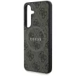 Guess Leather 4G Colored Ring Classic Logo MagSafe Samsung Galaxy S25 tok, barna