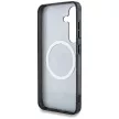 Guess Samsung Galaxy S25 Plus GUHMS25MHG4PRTGK (Magnetic IML Metal Glitter 4G Circle Triangle) tok, fekete