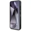 Guess Samsung Galaxy S25 Plus GUHMS25MHG4PRTGK (Magnetic IML Metal Glitter 4G Circle Triangle) tok, fekete