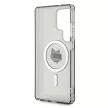 Karl Lagerfeld Button Choupette Head Printed Logo MagSafe Samsung Galaxy S25 Ultra tok, fekete