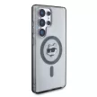 Karl Lagerfeld Button Choupette Head Printed Logo MagSafe Samsung Galaxy S25 Ultra tok, fekete