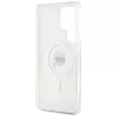 Karl Lagerfeld Button Karl Head Printed Logo MagSafe Samsung Galaxy S25 Ultra tok, fehér