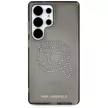 KARL LAGERFELD Samsung Galaxy S25 Ultra KLHCS25LHKHDCELK (IML Rhinestones K Head) tok, fekete