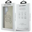 KARL LAGERFELD Samsung Galaxy S25 Ultra KLHCS25LHKHDCELK (IML Rhinestones K Head) tok, fekete