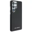 Karl Lagerfeld Saffiano Full Wrapped Elongated Metal Logo MagSafe Samsung Galaxy S25 Ultra tok, fekete