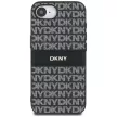 DKNY Repeat Texture Pattern    Tonal Stripe iPhone 16e tok, fekete