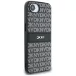 DKNY Repeat Texture Pattern    Tonal Stripe iPhone 16e tok, fekete
