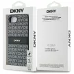 DKNY Repeat Texture Pattern    Tonal Stripe iPhone 16e tok, fekete