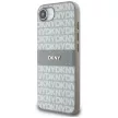 DKNY Repeat Texture Pattern    Tonal Stripe iPhone 16e tok, bézs
