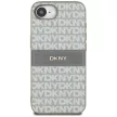 DKNY Repeat Texture Pattern    Tonal Stripe iPhone 16e tok, bézs