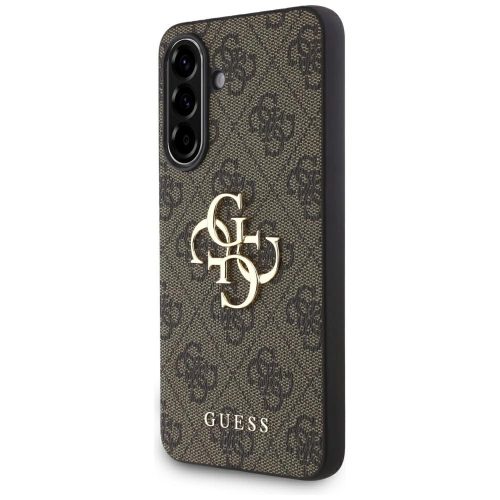 Guess Big 4G Logo Classic Logo Case Samsung Galaxy A36 tok, barna