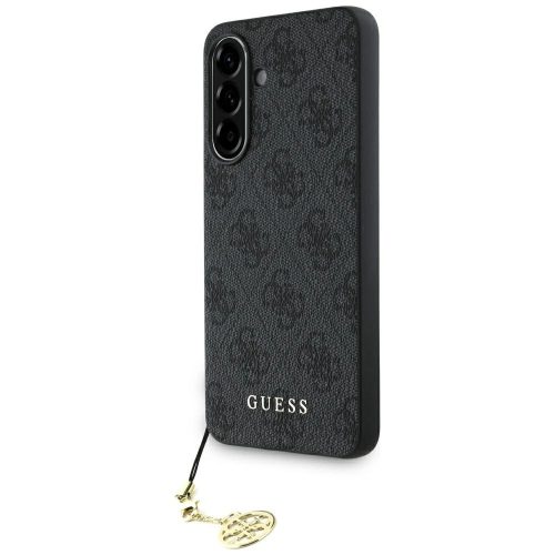Guess 4G Charms Collection case Samsung Galaxy A56 tok, fekete