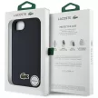 Lacoste Iconic Petit Pique Woven Logo MagSafe iPhone 16e tok, sötétkék
