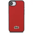 Lacoste Iconic Petit Pique Woven Logo MagSafe iPhone 16e tok, piros