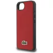 Lacoste Iconic Petit Pique Woven Logo MagSafe iPhone 16e tok, piros