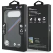 BMW M Tricolor Metal Logo MagSafe iPhone 17 Air tok, fekete