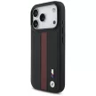 BMW M Perforated Stripe Logo MagSafe Case iPhone 17 Pro tok, piros