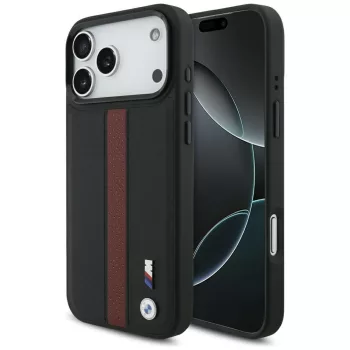   BMW M Perforated Stripe Logo MagSafe Case iPhone 17 Pro Max tok, piros
