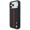 BMW M Perforated Stripe Logo MagSafe Case iPhone 17 Pro Max tok, piros