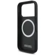 BMW M Perforated Stripe Logo MagSafe Case iPhone 17 Pro tok, szürke