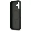 Guess 4G Circle Classic Logo MagSafe iPhone 17 tok, fekete