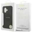 Guess 4G Circle Classic Logo MagSafe iPhone 17 tok, fekete