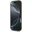 Guess 4G Circle Classic Logo MagSafe iPhone 17 Pro tok, fekete