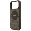 Guess 4G Circle Classic Logo MagSafe iPhone 17 Pro Max tok, barna