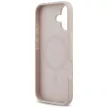 Guess 4G Circle Classic Logo MagSafe iPhone 17 tok, rózsaszín