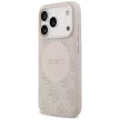 Guess 4G Circle Classic Logo MagSafe iPhone 17 Pro tok, rózsaszín