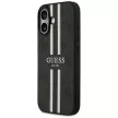 Guess 4G Printed Stripes MagSafe iPhone 17 tok, fekete