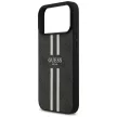 GUESS case IPHONE 17 Pro Max MagSafe GUHMP17XP4RPSK (4G Printed Stripes) tok, fekete
