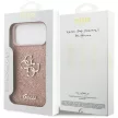 Guess Fixed Glitter Big 4G Case iPhone 17 Pro Max tok, rózsaszín