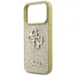 Guess Fixed Glitter Big 4G case iPhone 17 Pro tok, arany
