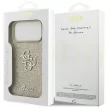 Guess Fixed Glitter Big 4G case iPhone 17 Pro Max tok, arany