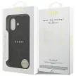 Guess Saffiano Classic Logo MagSafe Case iPhone 17 tok, fekete