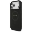 Guess Saffiano Classic Logo MagSafe Case iPhone 17 Pro Max tok, fekete