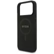 Guess Saffiano Classic Logo MagSafe Case iPhone 17 Pro Max tok, fekete