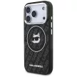 Karl Lagerfeld IML Choupette Head Logo MagSafe iPhone 17 Pro tok, fekete