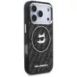 Karl Lagerfeld IML Choupette Head Logo MagSafe iPhone 17 Pro tok, fekete
