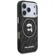 Karl Lagerfeld IML Karl Head Logo MagSafe iPhone 17 Pro tok, fekete