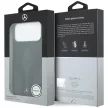 Mercedes Leather The Move MagSafe Case iPhone 17 Pro Max tok, fekete