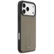 Mercedes Leather The Move MagSafe Case iPhone 17 Pro Max tok, bézs