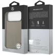Mercedes Leather The Move MagSafe Case iPhone 17 Pro Max tok, bézs