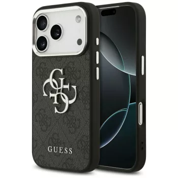 Guess 4G Big 4G Classic Logo iPhone 17 Pro Max tok, fekete