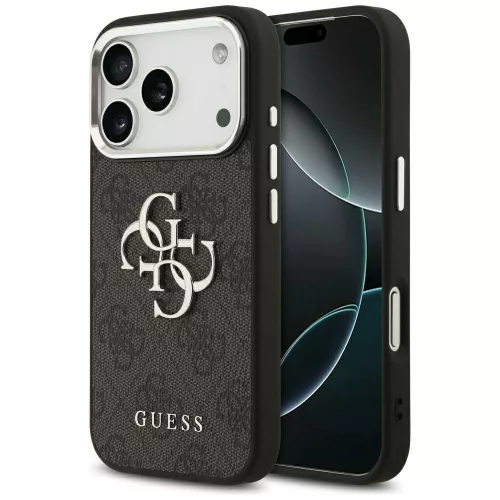 Guess 4G Big 4G Classic Logo iPhone 17 Pro Max tok, fekete