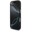 Guess Grained Big 4G Classic Logo case iPhone 17 Pro tok, fekete