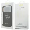 Guess Grained Big 4G Classic Logo case iPhone 17 Pro tok, fekete