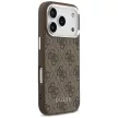 Guess 4G Classic Logo MagSafe case iPhone 17 Pro tok, barna